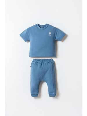 U.s. Polo Assn. Erkek Bebek Mavi Takım
