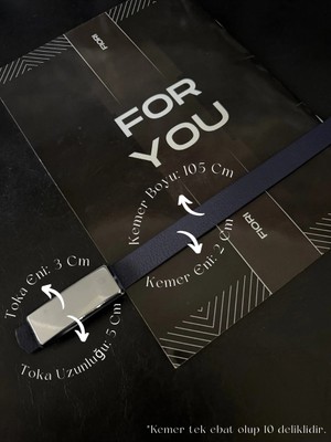 Dikdörtgen Tokalı Ince Kadın Kemeri, Ceket Kemeri, Gömlek Kemeri, Elbise Kemeri