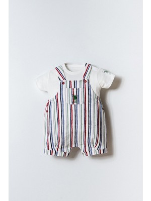 U.s. Polo Assn. Erkek Bebek Beyaz Şort Takım