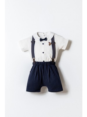 U.s. Polo Assn. Erkek Bebek Beyaz Şort Takım