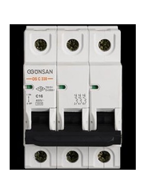 Günsan 3 Faz 16 Amper Sigorta