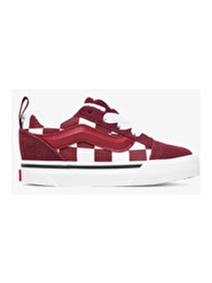 Vans Knu Skool Elastic Lace Bebek Bordo Sneaker