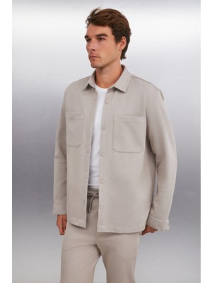 Grimelange Derıan Erkek Regular Bej Ceket