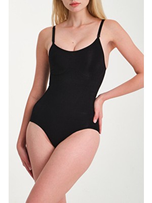 F&W Fit Women 2 Beden Toparlayan Incelten Alt Tarafı Çıtçıtlı Seamless Zıbın Korse 9051