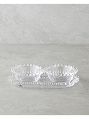 English Home Miny Cam 3 Parça Sunumluk Şeffaf