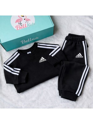 BeU Kids Erkek Çocuk 3 Iplik Fırçalı Kumaş %100 Pamuk Eşofman Takım