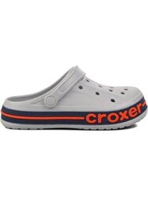 İncim Croxer Gri Unisex Ortopedik Eva Terlik Hastane Plaj ve Günlük Kullanım İçin Rahat