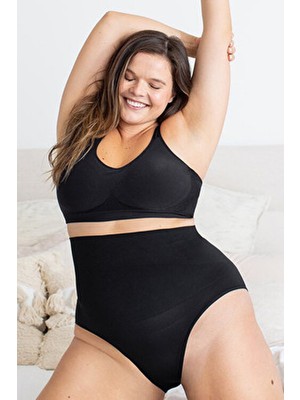 Pera Fitol Rahim Toparlayıcı Doğum Sonrası Inceltici Sıkılaştırıcı Yüksek Bel Külot Slip Korse