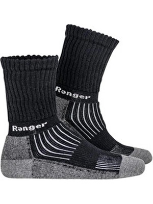Oil Company Ayağı Komple Saran Nem Emici Sıcak Tutan Pamuk Karışımlı Unisex Termal Ranger Çorap