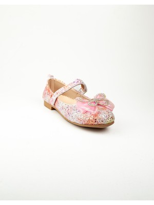 Minican 509 Pembe Simli Kız Çocuk Babet