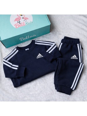 BeU Kids Erkek Çocuk 3 Iplik Fırçalı Kumaş %100 Pamuk Eşofman Takım