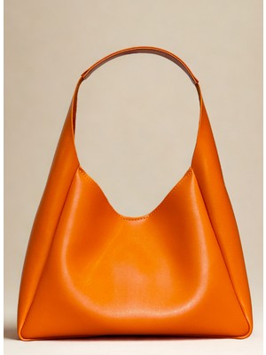 fular & bags Kadın Çıt Çıt Kapamalı ve Fermuarlı Iç Bölmeli El ve Omuz Çantası