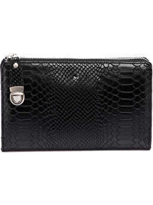 Tergan  Siyah Hakiki Deri Erkek Portföy Çantası - S1PC00002199-Z32