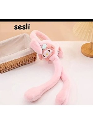 Ebmer Kulakları Kalkan Hareketli Peluş Kulaklık Havalı Oynar Sesli Yüksek Peluş Kaliteli Kulaklik