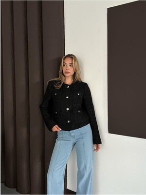 Vuntal Şanel Elegant Cepli Ceket
