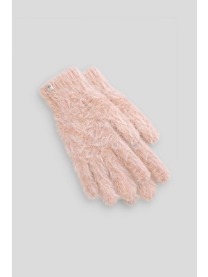 Tyess Bg Store Kız Çocuk Pembe Eldiven