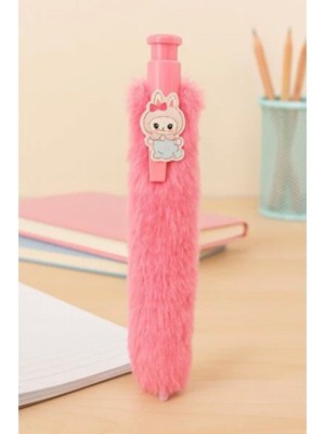 Nima Peluş Tükenmez Kalem (Pembe)
