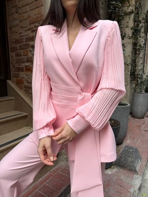 Vuntal Butik Şifon Kollu Ikili Takım