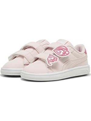 Puma Smash 3.0 Bfly V Inf 394804 Bebek Ortopedik Spor Ayakkabı Pembe