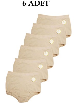 Berrak Toparlayıcı Yüksek Bel Kadın Külot 6'lı Paket