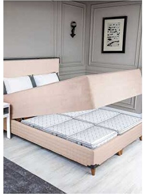 6’lı Baza Altı Hurç Seti 66X45X21 cm Büyük Boy, Fermuarlı, Toz Geçirmez, Desenli Saklama Hurcu
