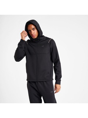 Lescon 25N-1163 Erkek Fermuarlı Kapüşonlu Sweatshirt