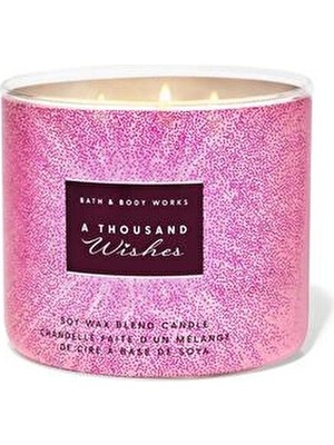 Bath & Body Works A Thousand Wishes Büyük Mum 411 G