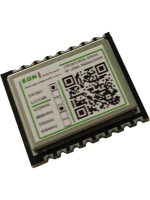EGN Elektronik LTR26-S8 868MHZ/+20DBM Rf Lora Transceiver Modülü (LLCC68, Saw Filtre)