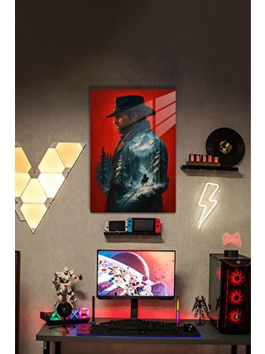 Arthur Morgan – Red Dead Redemption 2 Hd Metal Poster | Vahşi Batı Temalı