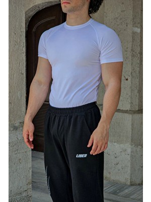 Liber Basic Compression T-Shirt (Beyaz)