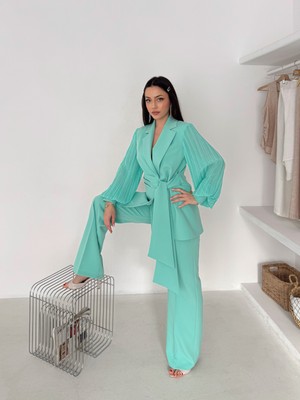 Vuntal Butik Şifon Kollu Ikili Takım