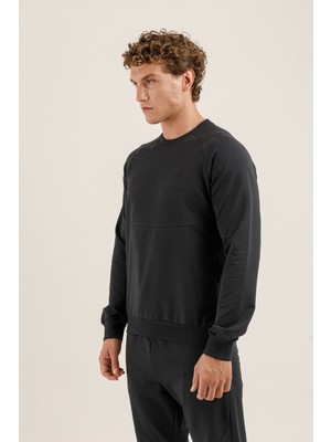 Airlife Saturn Ur7 Pro I Sıfır Yaka Erkek Sweatshirt Lacivert