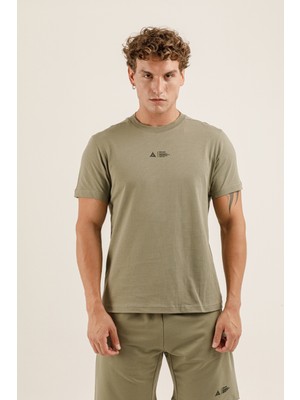 Airlife Clubby Ir Zone Erkek Tişört Haki
