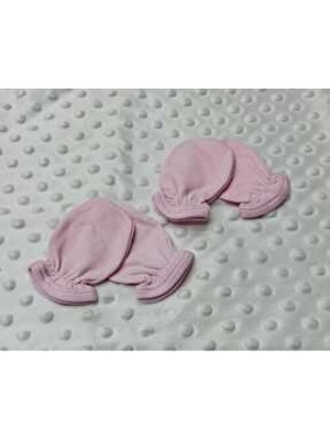 Berkaysundan 2 Çift Pembe Yenidoğan Bebek Eldiveni Pamuk Sezonluk Kullanım