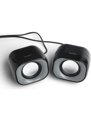 Dark 1+1 6W Stereo Mini Taşınabilir Multimedya Speaker (DK-AC-SP2111)