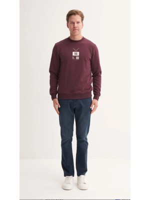 Cazador 96 Yazılı Bis.yaka  Ribanalı Sweat