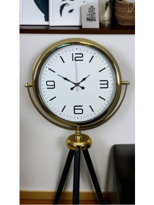 Zentime Elegance Gold Tripod Ayaklı Saat