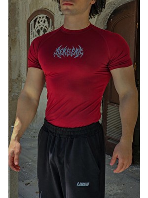 Liber Berserk - Compression T-Shirt (Bordo)