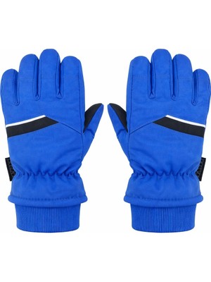 Gigi Giyim Su Geçirmez Erkek Çocuk Çift Renkli Eldiven