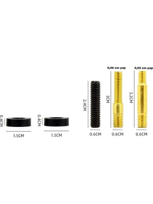 Schulzz Araç Anten Frekans Yükseltme Bakır Alaşım Pim Seti