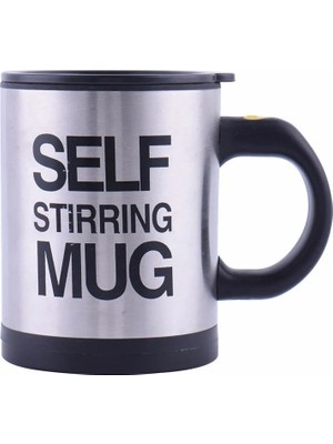 Stil Mix Otomatik Kendinden Karıştıran Kupa Kahve Süt Karıştırma Kupa Paslanmaz Çelik Termal Bardak Elektrikli Çift Yalıtımlı Akıllı Bardak 400ML