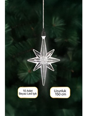 Urban Mood Ky-10 Kuzey Yıldızı Dekoratif LED Işık Zinciri