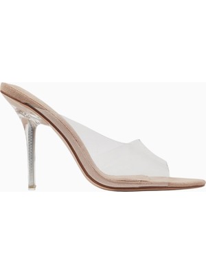 Barely There 100 Şeffaf Pvc Terlik, Minimalist ve Lüks Vegan Tasarım