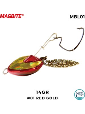 Magbite Vassalo Swimming Rig 14GR #01 Red Gold