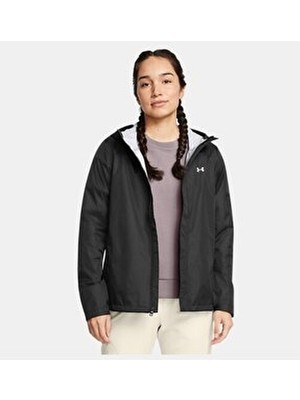 Under Armour Kadın Ua Cloudstrike Siyah Mont 1374645-002 Su Geçirmez Özellikli Günlük Kullanım