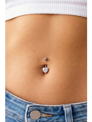 Osha Aksesuar Kalp Model Göbek Piercing