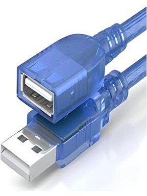  usb uzatma kablosu uzatıcı dişi erkek - gerçek usb 2.0 1 metre