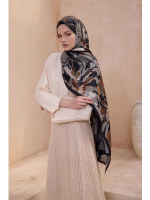 Belli Sonbahar Desen Fresh Modal Şal