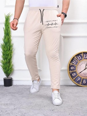 Comstar Erkek Iki Iplik Compact Kumaş Baskılı Eşofman