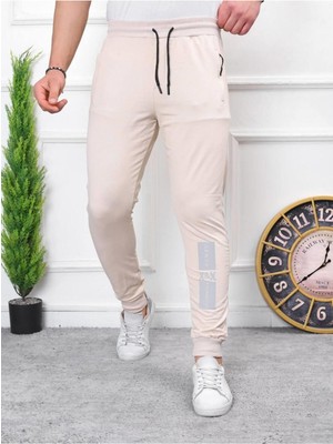 Comstar Erkek Iki Iplik Compact Kumaş Baskılı Eşofman